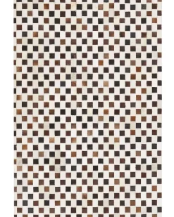 Tappeto KAYABEY Beige 160 x 230 cm Pelle naturale