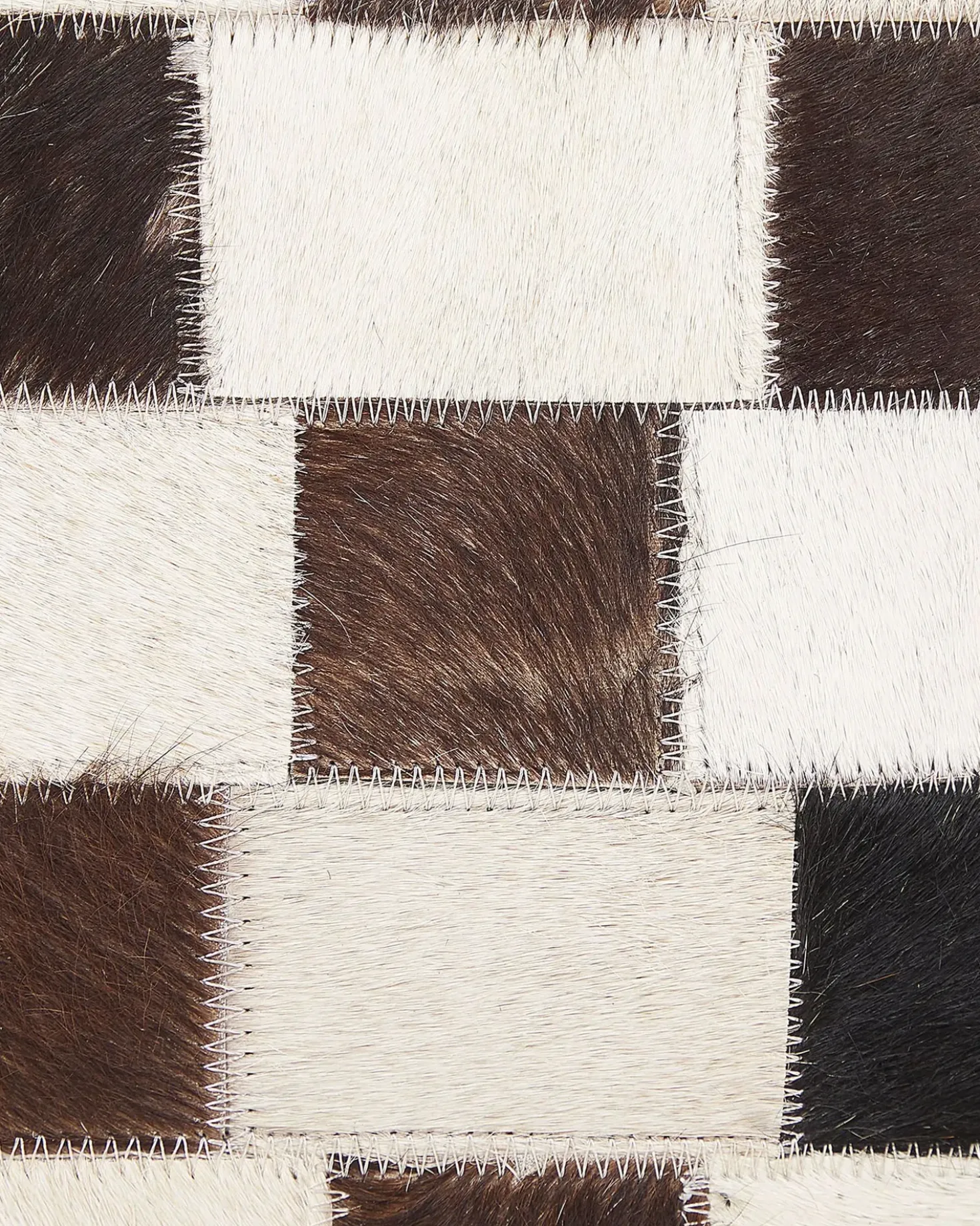 Tappeto KAYABEY Beige 160 x 230 cm Pelle naturale