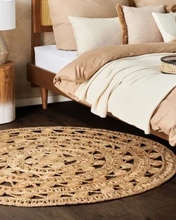 Tappeto KERER Beige ø 140 cm Iuta
