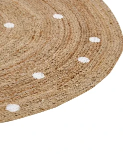 Tappeto KHARRA Beige ø 140 cm Iuta