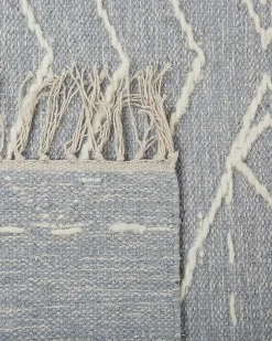 Tappeto KHENIFRA Grigio chiaro 160 x 230 cm Cotone