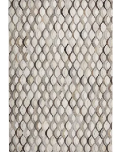 Tappeto KIRCA Beige 160 x 230 cm Pelle naturale