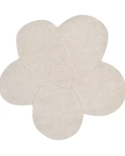 Tappeto KOKKINI Beige chiaro ø 140 cm Lana