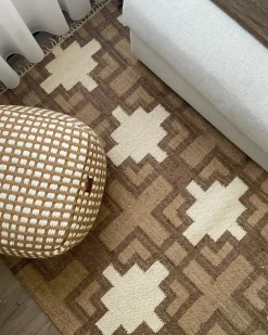 Tappeto KONURTAY Beige 200 x 300 cm Iuta
