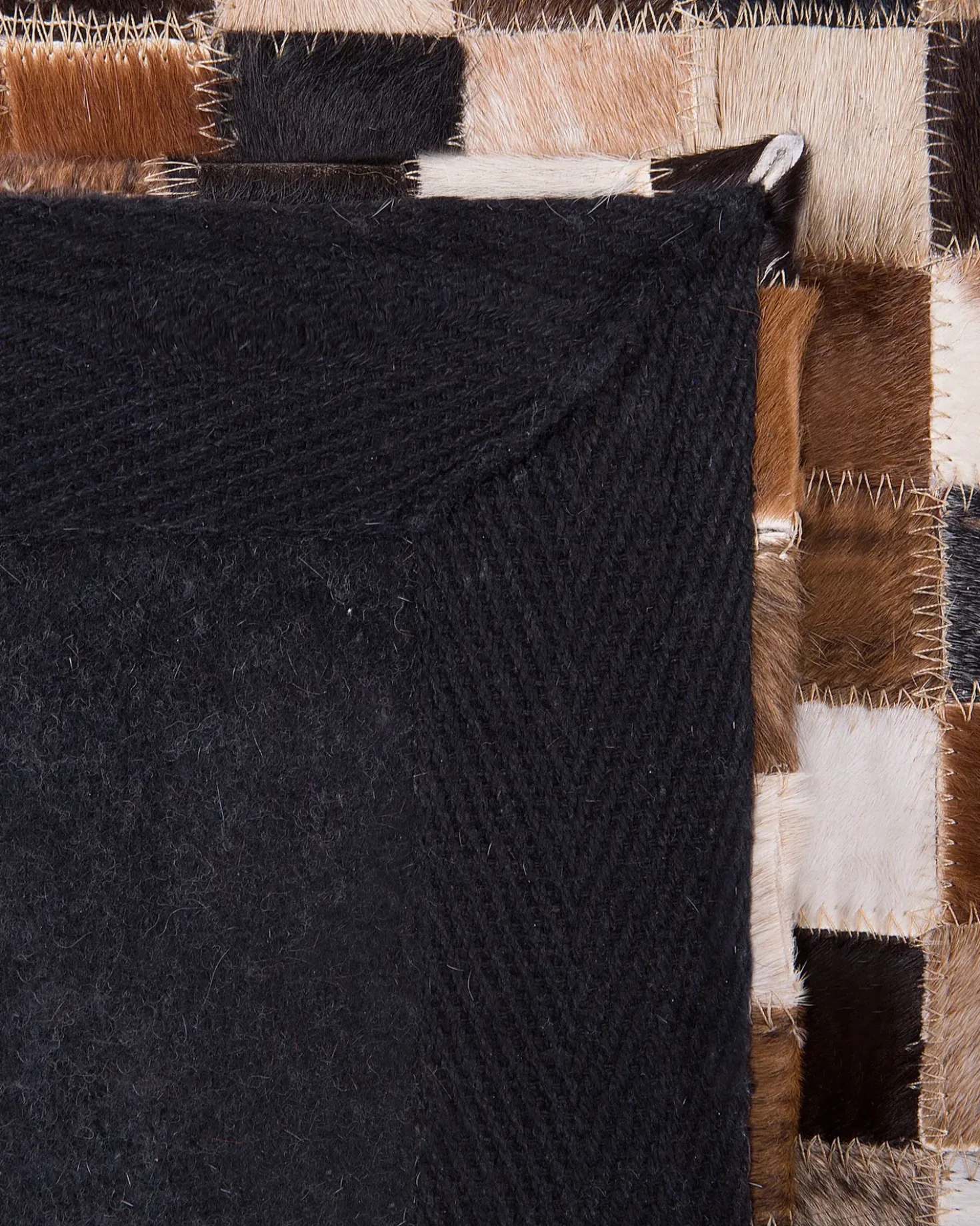 Tappeto KONYA Marrone 160 x 230 cm Pelle naturale