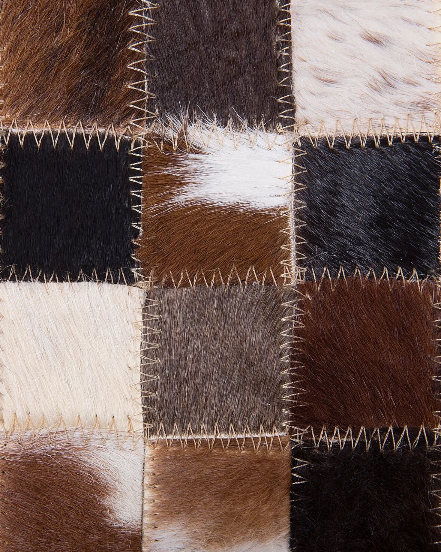 Tappeto KONYA Marrone 160 x 230 cm Pelle naturale