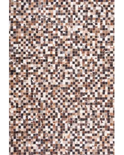 Tappeto KONYA Marrone 160 x 230 cm Pelle naturale