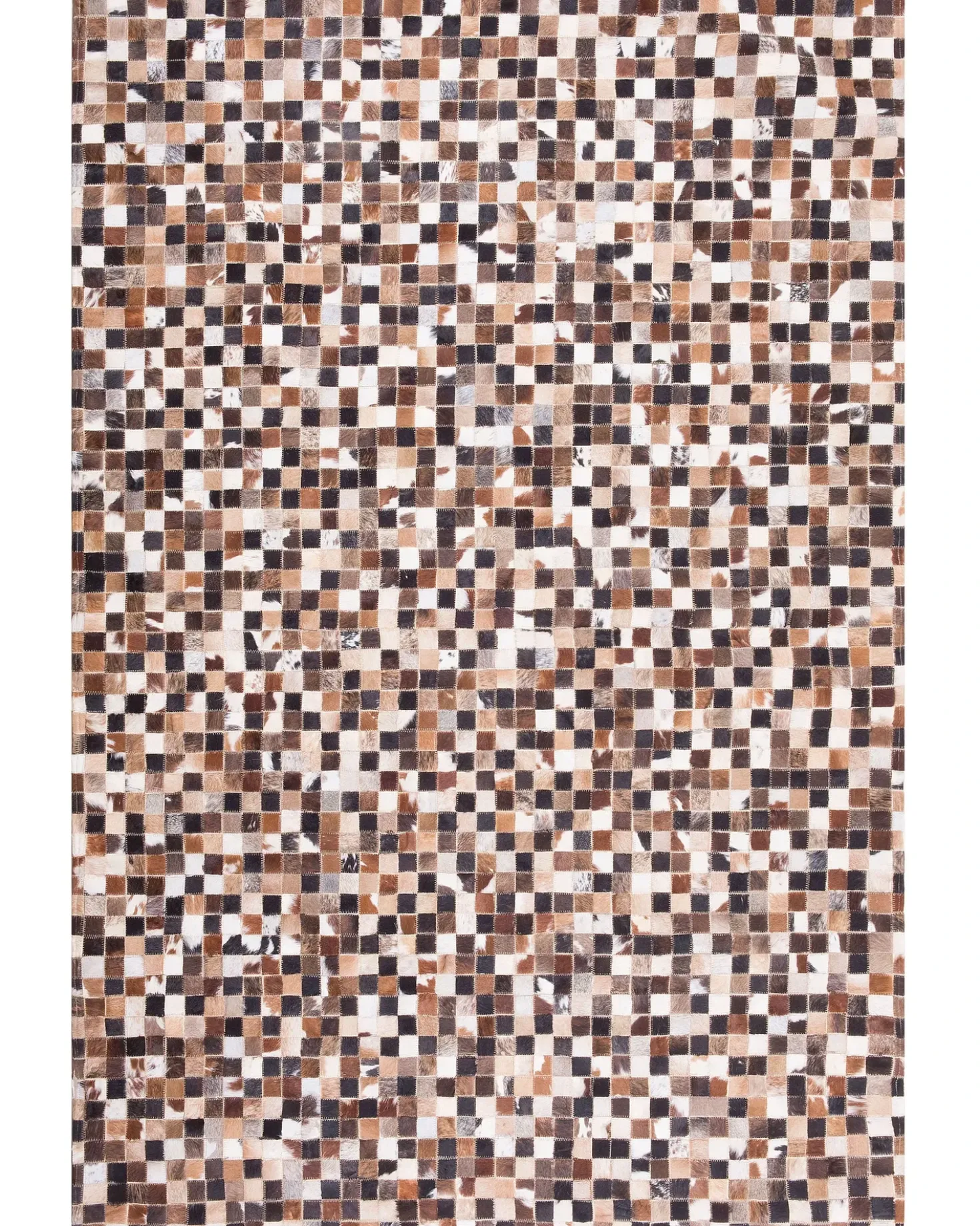 Tappeto KONYA Marrone 160 x 230 cm Pelle naturale