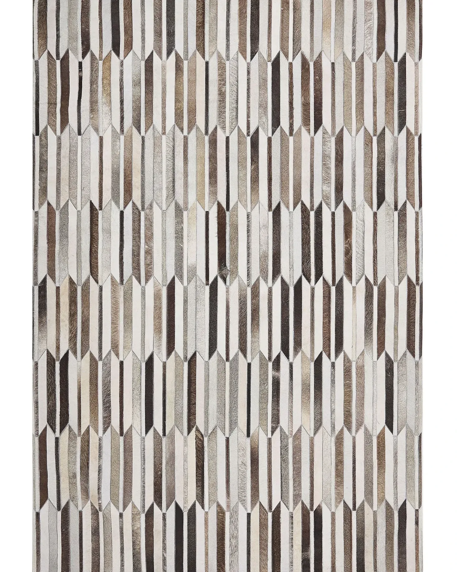 Tappeto KULALAR Beige 160 x 230 cm Pelle naturale