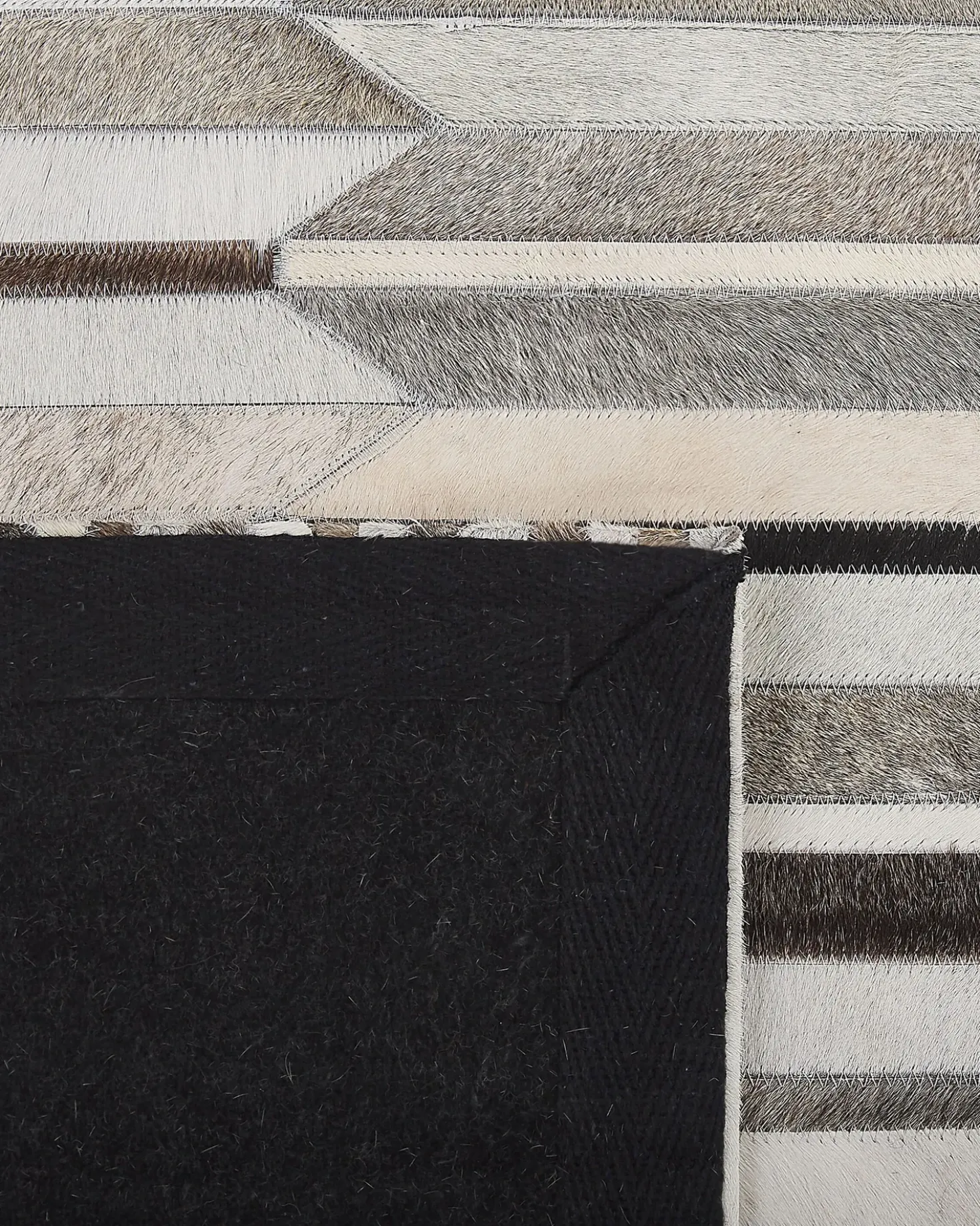 Tappeto KULALAR Beige 160 x 230 cm Pelle naturale