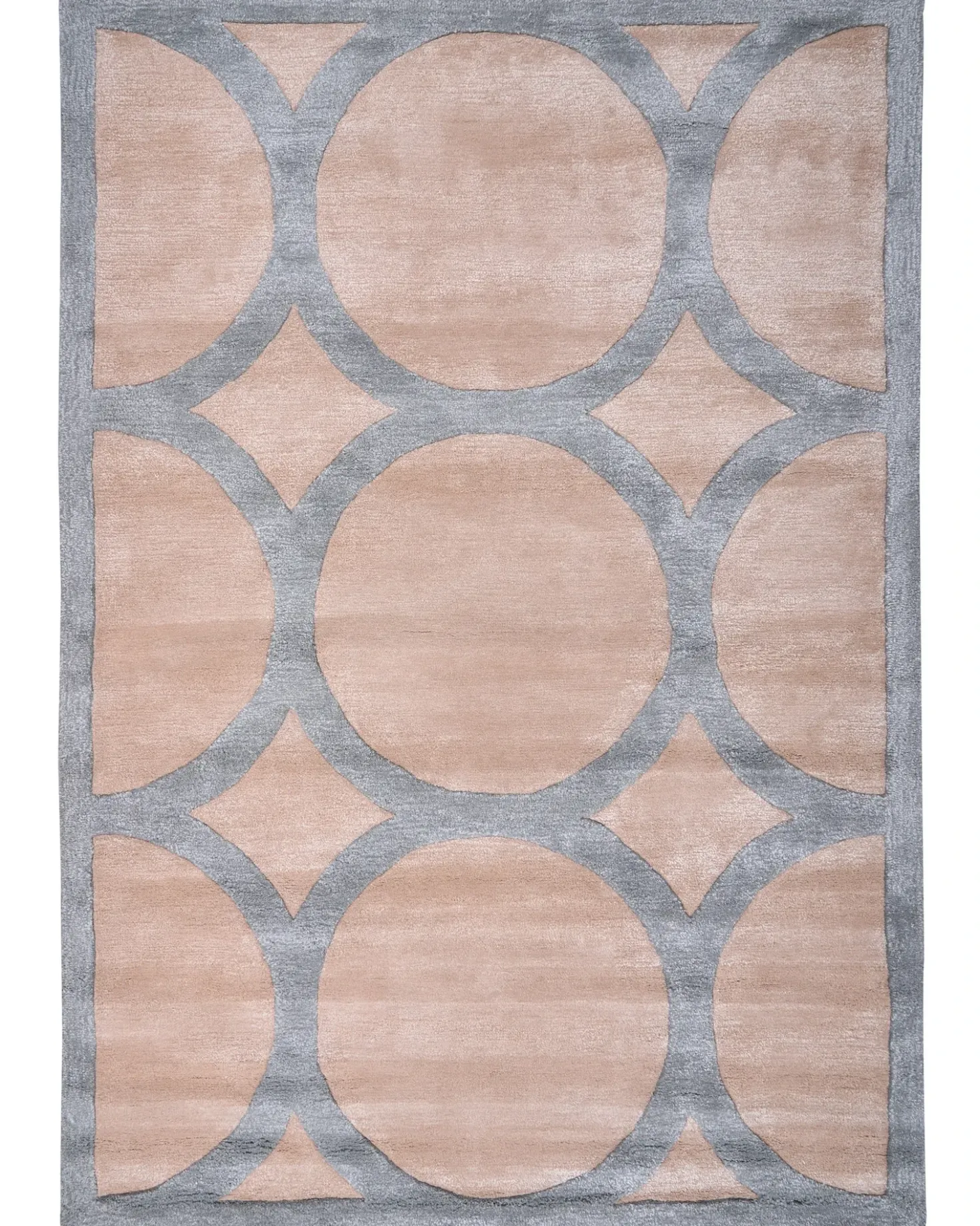 Tappeto MALAN Marrone chiaro 160 x 230 cm Viscosa
