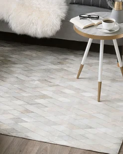 Tappeto MALDAN Beige 160 x 230 cm Pelle naturale