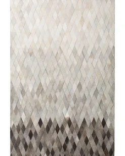 Tappeto MALDAN Beige 160 x 230 cm Pelle naturale