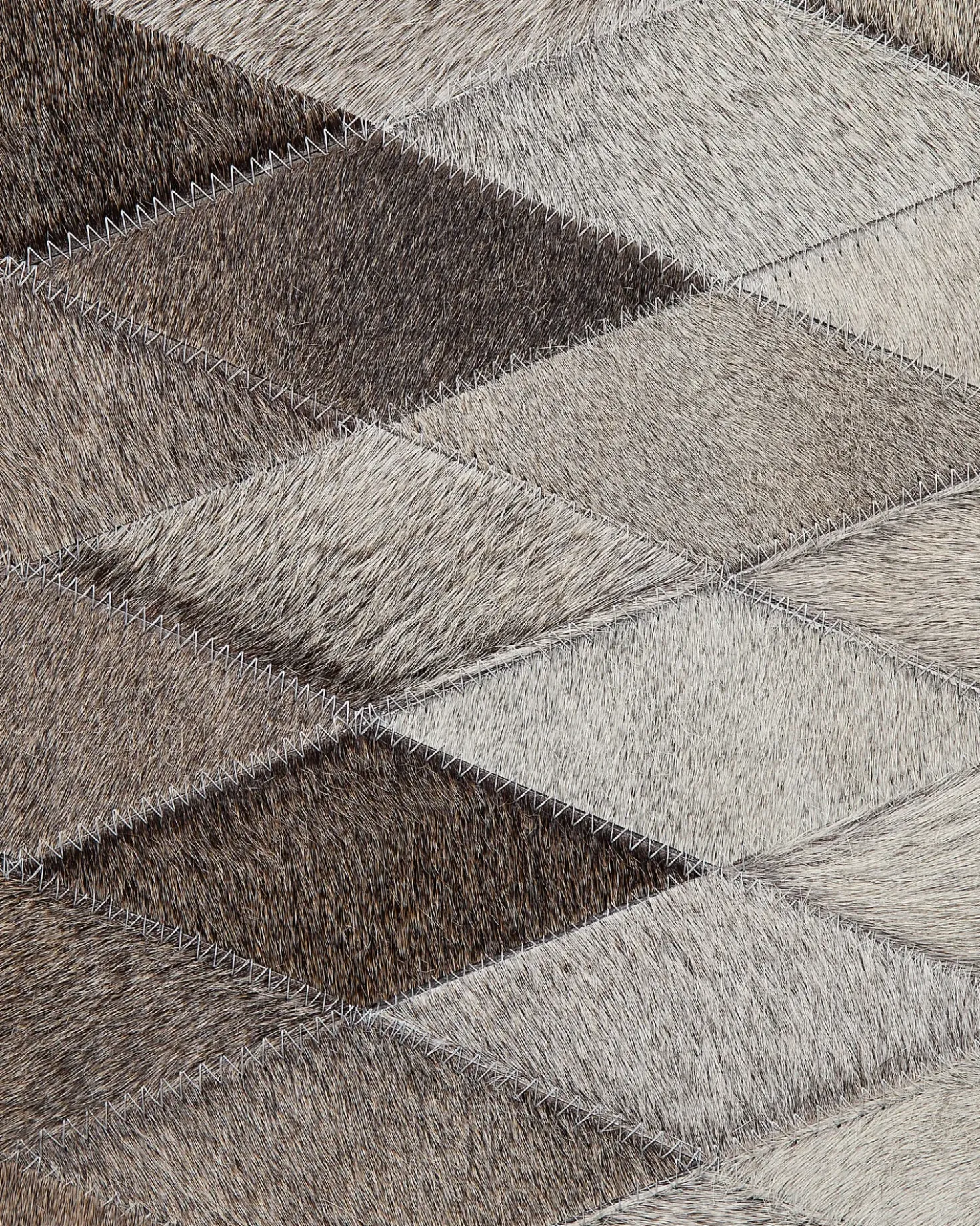 Tappeto MALDAN Beige 160 x 230 cm Pelle naturale