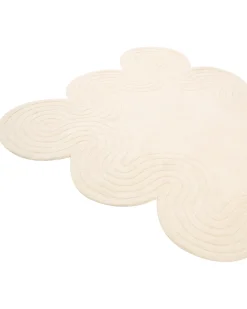 Tappeto MALVAN Beige 160 x 230 cm Lana