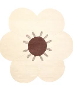 Tappeto MANALI Beige ø 140 cm Lana