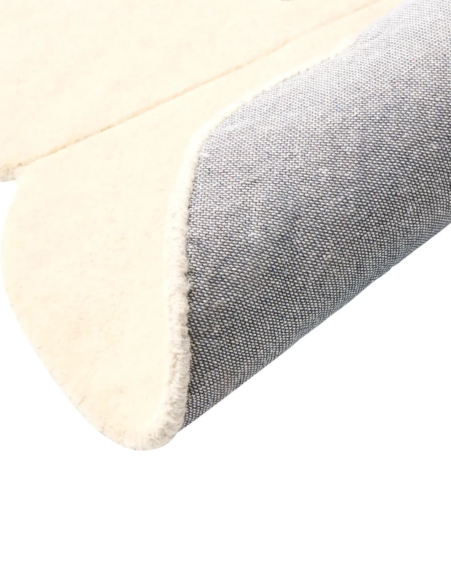 Tappeto MANALI Beige ø 140 cm Lana
