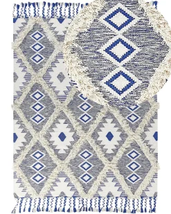 Tappeto MANAVGAT Beige chiaro 140 x 200 cm Cotone