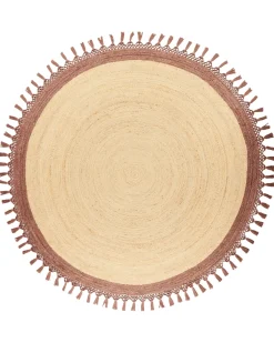 Tappeto MARTS Marrone ø 200 cm Iuta