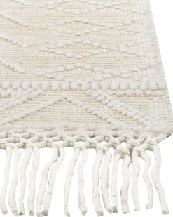 Tappeto MAVIKENT Beige 160 x 230 cm Lana