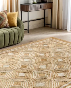 Tappeto MENGEN Beige 200 x 300 cm Iuta