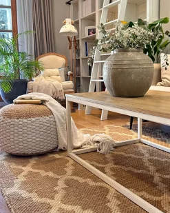 Tappeto MERMER Beige 200 x 300 cm Iuta