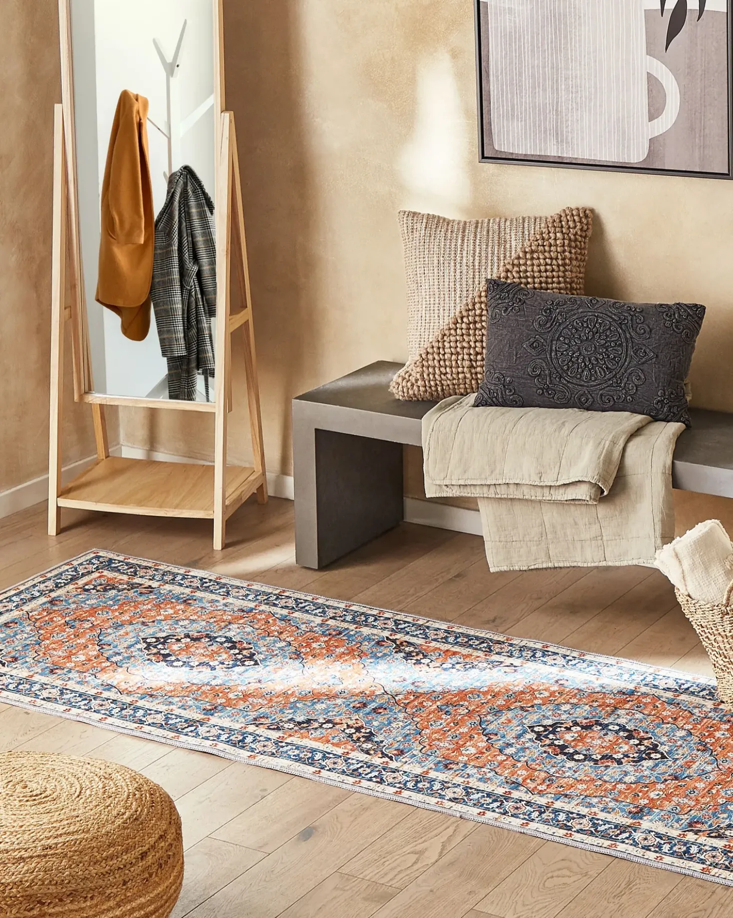 Tappeto MIDALAM Multicolore 80 x 300 cm