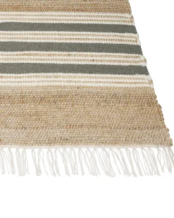 Tappeto MIRZA Grigio 80 x 150 cm Iuta