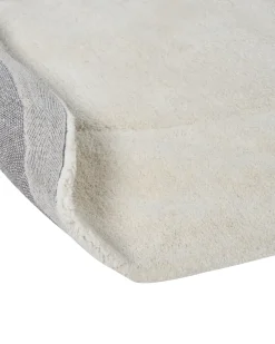 Tappeto MITHA Bianco sporco 200 x 300 cm Viscosa