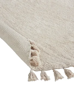 Tappeto MITSOBI Beige ø 120 cm Cotone