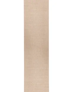 Tappeto NANDED Beige chiaro 80 x 300 cm Iuta