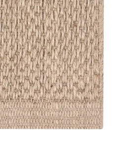 Tappeto NANDED Beige chiaro 80 x 300 cm Iuta