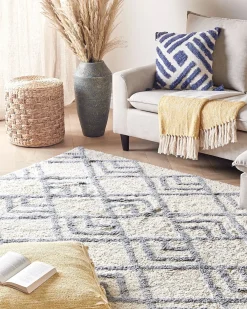Tappeto NEVSEHIR Beige 160 x 230 cm Cotone