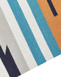 Tappeto NORATUS Multicolore 200 x 300 cm Cotone Kilim