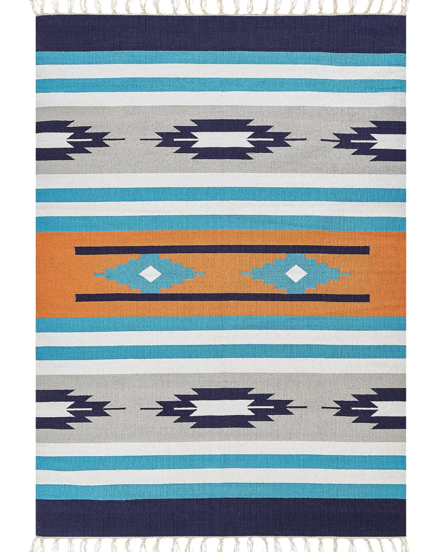 Tappeto NORATUS Multicolore 200 x 300 cm Cotone Kilim
