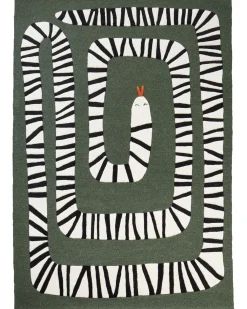 Tappeto OKAPI Verde scuro 160 x 230 cm