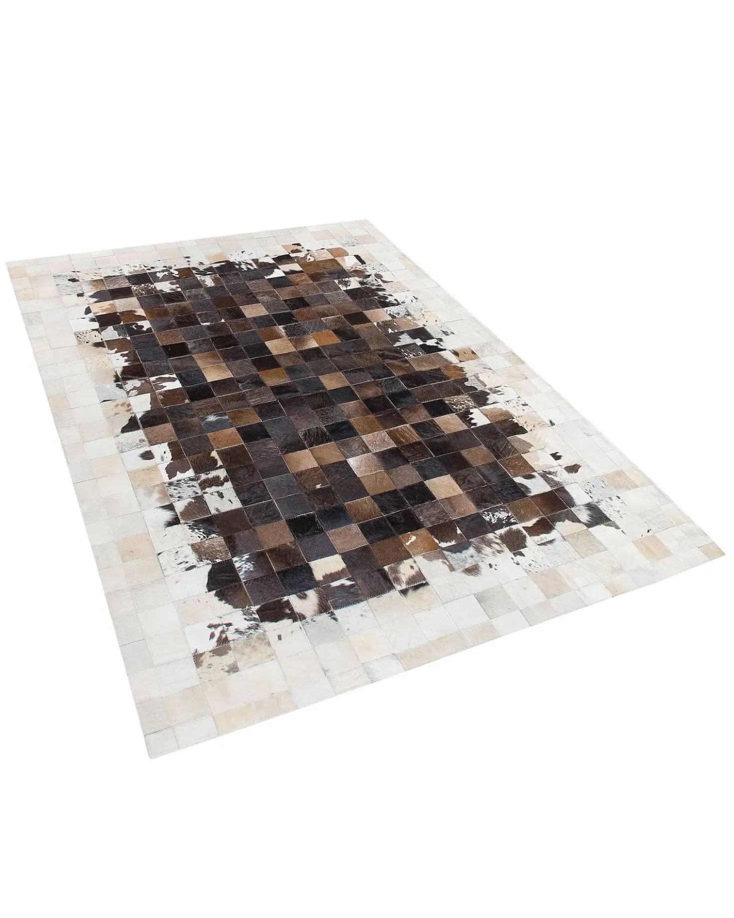 Tappeto OKCULU Marrone 140 x 200 cm Pelle naturale