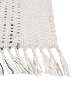 Tappeto OMERLI Bianco 160 x 230 cm Lana