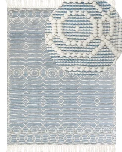 Tappeto ORHANELI Blu 160 x 230 cm Lana