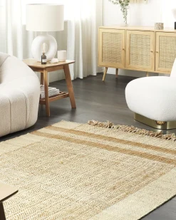 Tappeto ORTAOBA Beige 160 x 230 cm Iuta