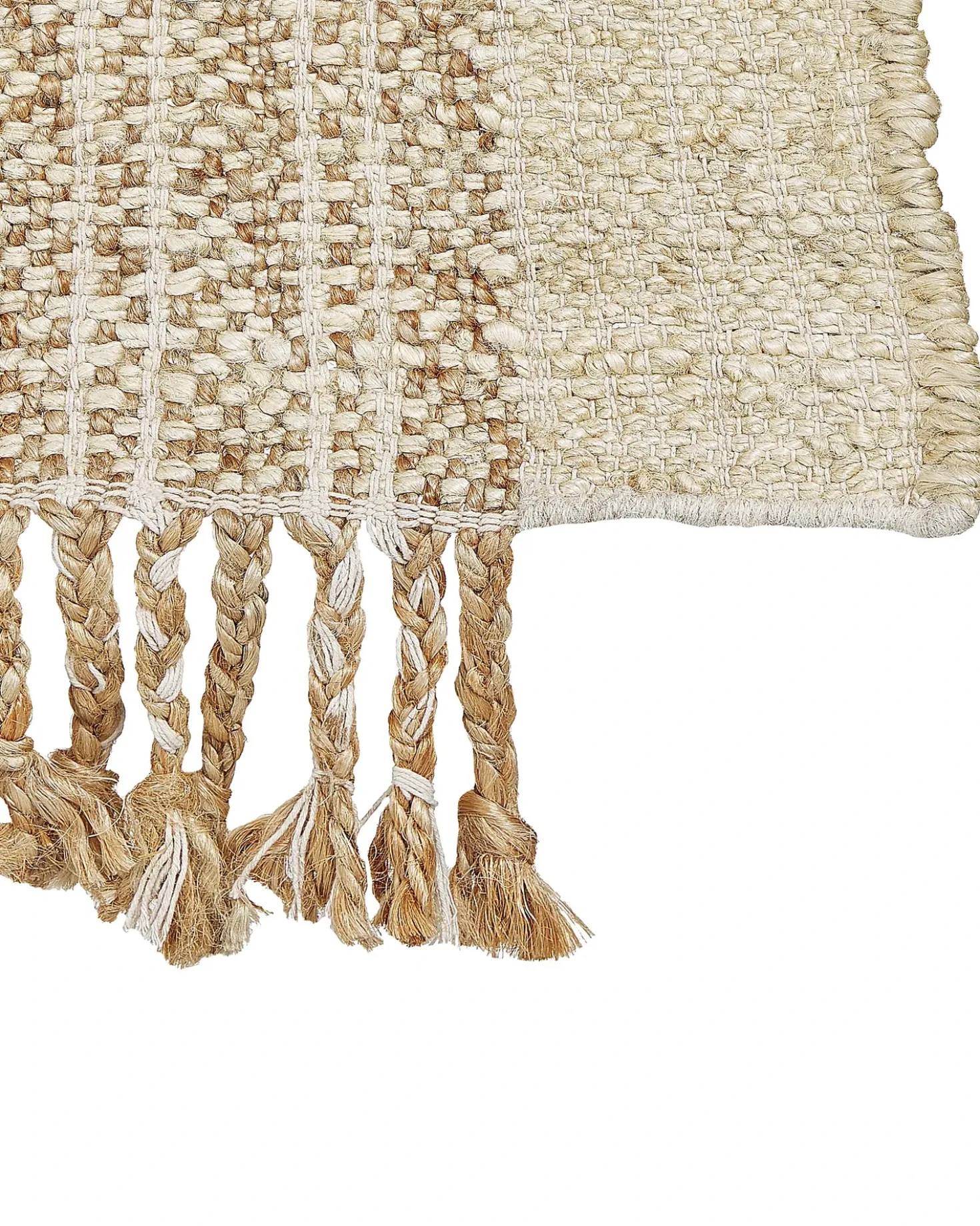 Tappeto ORTAOBA Beige 160 x 230 cm Iuta