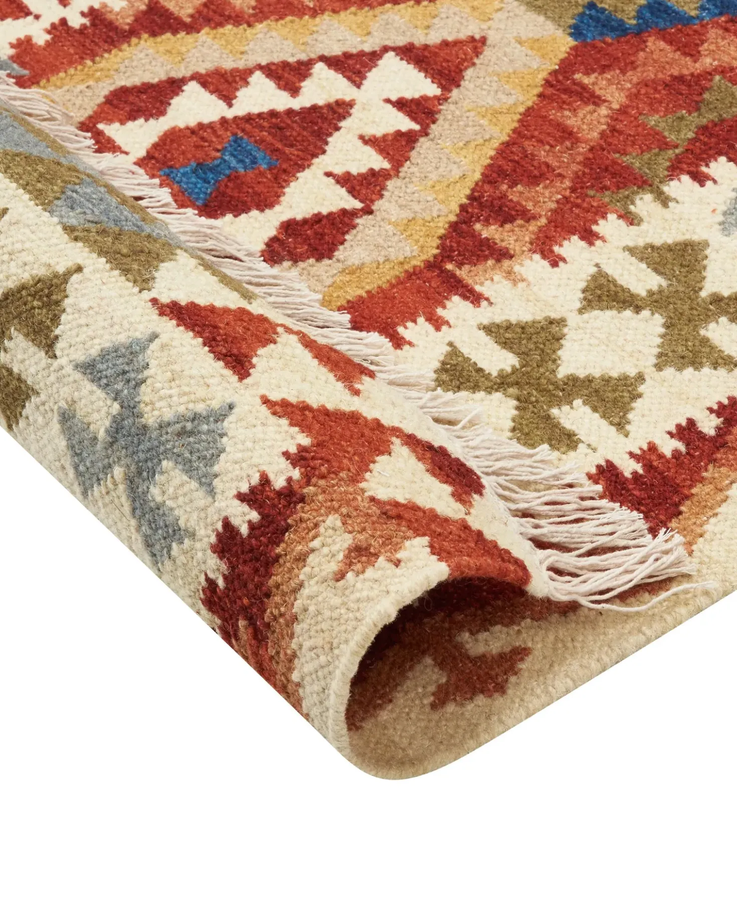 Tappeto OSHAKAN Multicolore 160 x 230 cm Lana Kilim