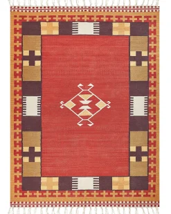 Tappeto PARAKAR Multicolore 160 x 230 cm Cotone Kilim