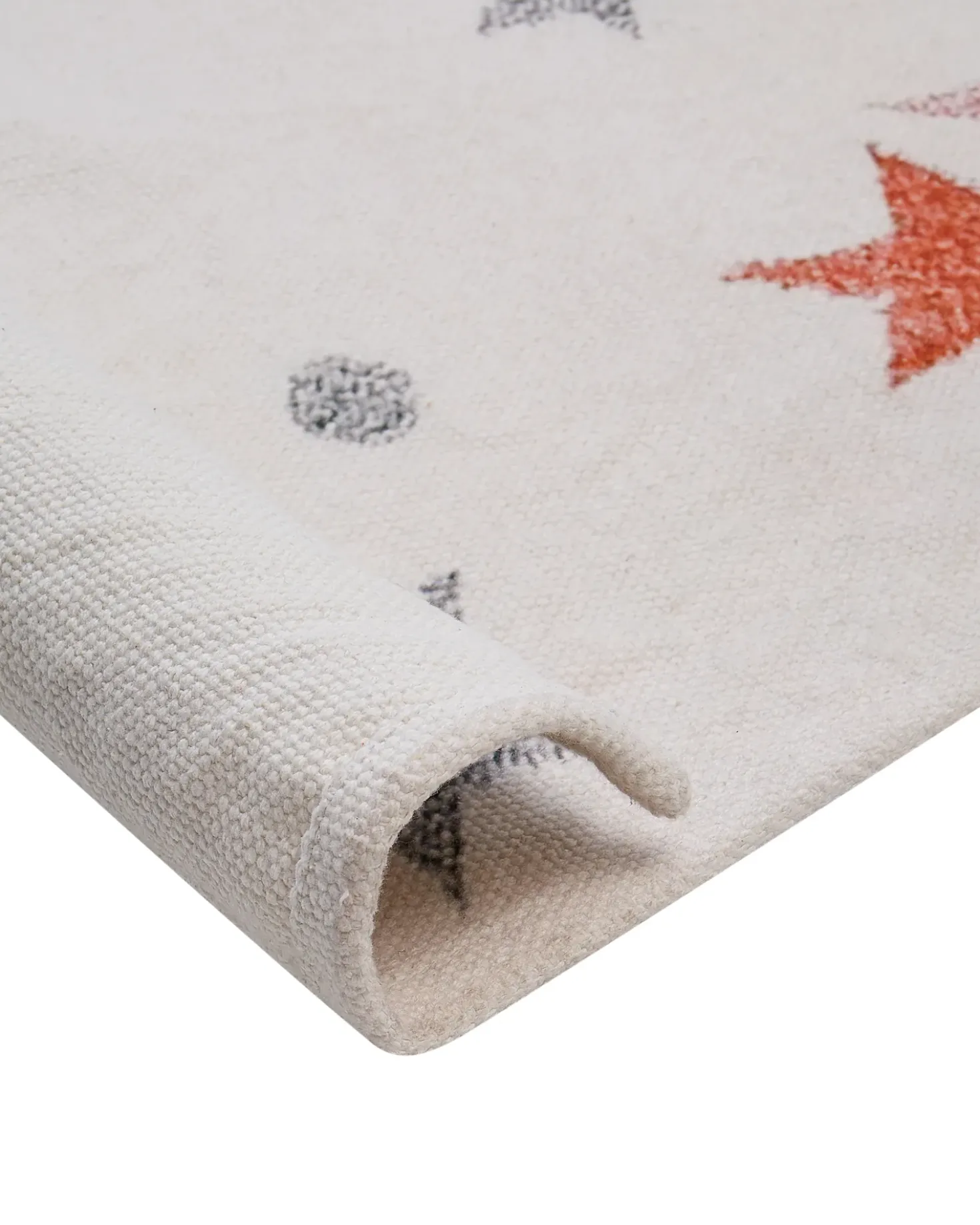 Tappeto per bambini ALPOUD Bianco 140 x 200 cm Cotone