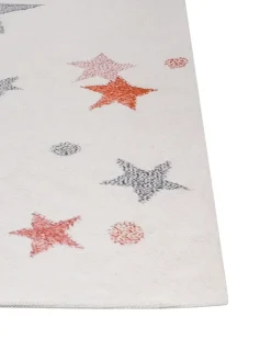 Tappeto per bambini ALPOUD Bianco 140 x 200 cm Cotone