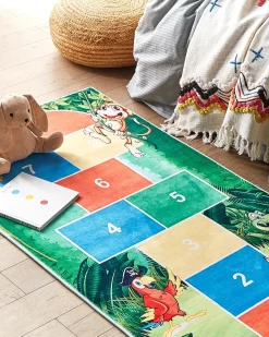 Tappeto per bambini BABADAG Verde 80 x 150 cm