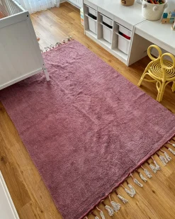 Tappeto per bambini CAPARLI Rosa 140 x 200 cm Cotone