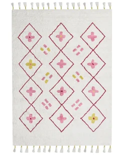Tappeto per bambini CAVUS Bianco 160 x 230 cm Cotone