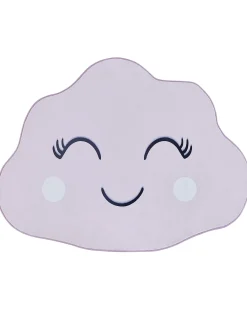 Tappeto per bambini CUMULUS Rosa pastello 90 x 120 cm