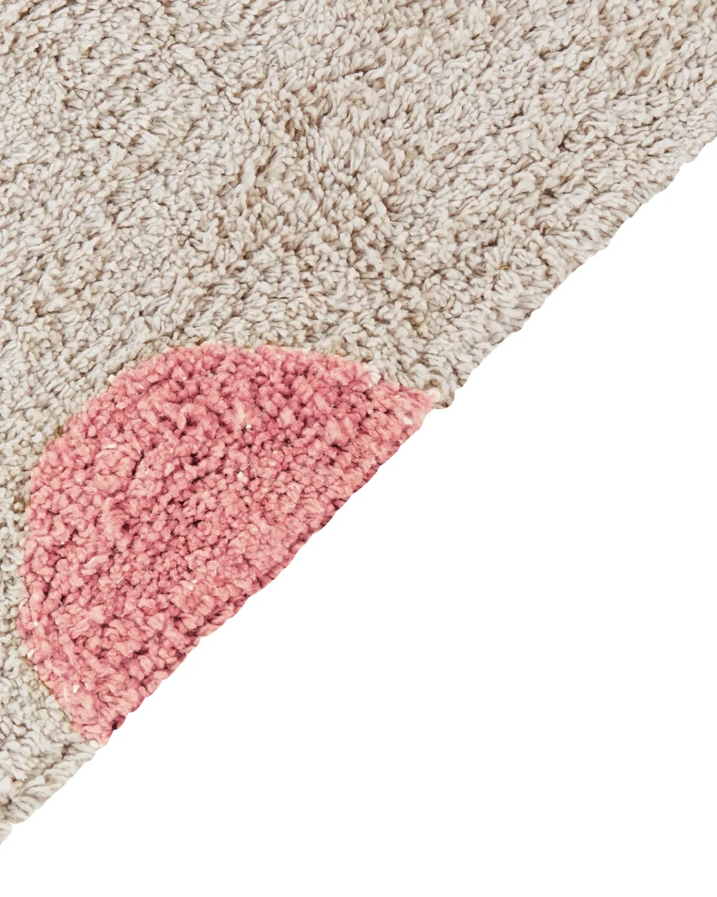 Tappeto per bambini DARDERE Rosa 140 x 200 cm Cotone